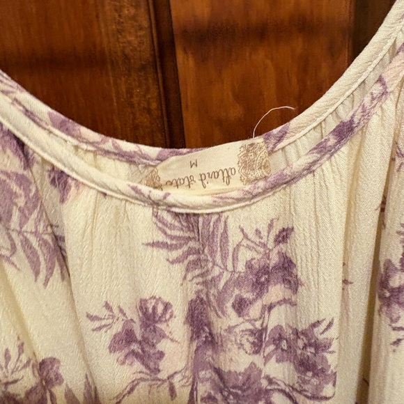 Altar'd State Lavender and Cream Long Sleeve Dress - Picture 4 of 4
